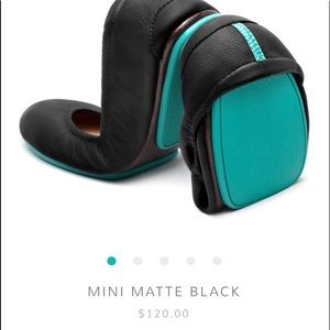 Tieks Mini Matte Black - Brand New Girls Size 12